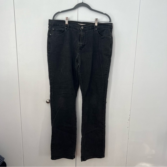 Levi’s Black Tab 505 Straight Leg Jeans 32 x 32 Black - Picture 3 of 9